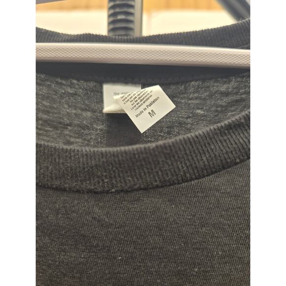 Minimalist Signed Tee Medium Black Cotton Artist Signed NWOT - Picture 3 of 4